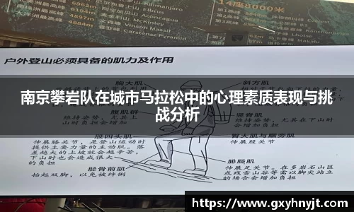 南京攀岩队在城市马拉松中的心理素质表现与挑战分析